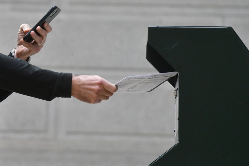 mail-in ballot drop box