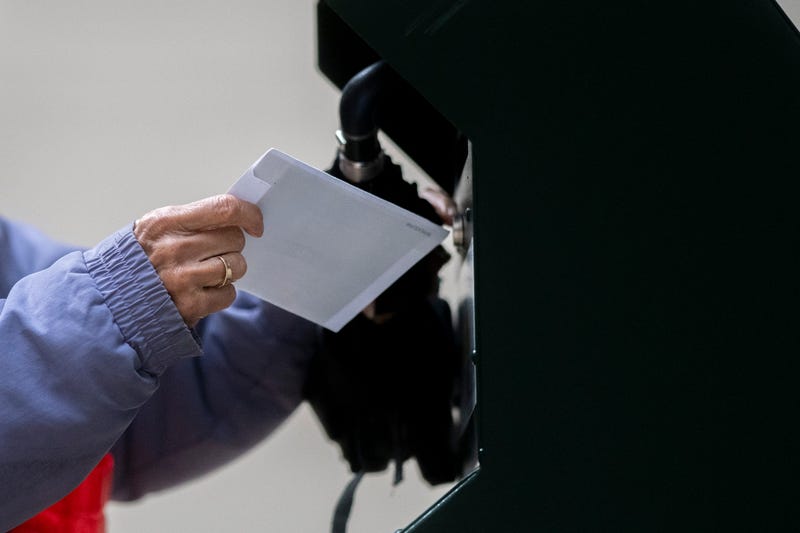 A mail-in drop off box.