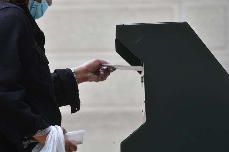 Ballot dropbox in Philadelphia 