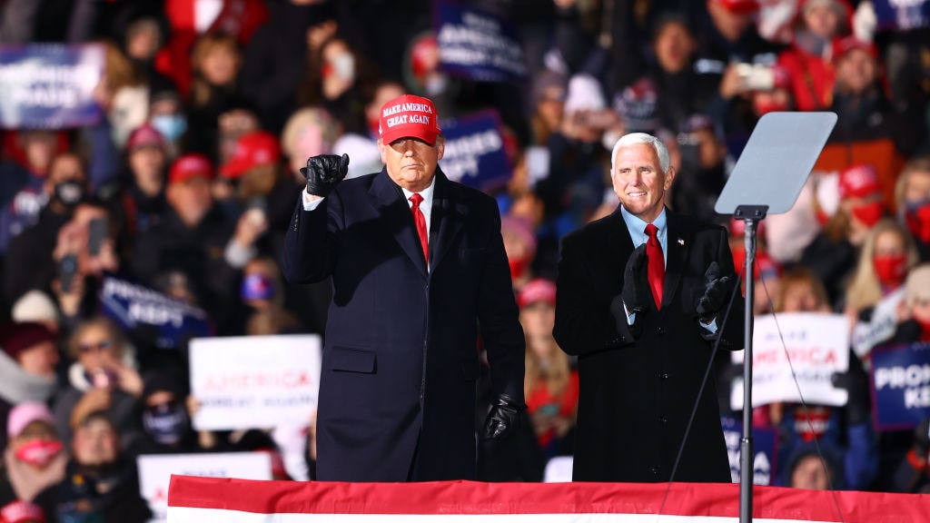 Trump says Pence committed ‘political suicide’ by not overturning the 2020 election
