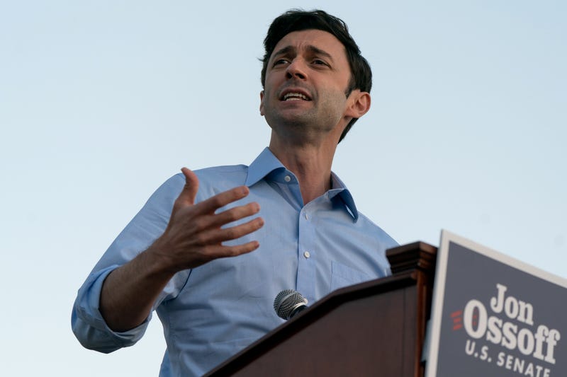 Sen. Jon Ossoff says his Right to Vote Act would allow citizens to sue if they feel their right to vote is being diminished.
