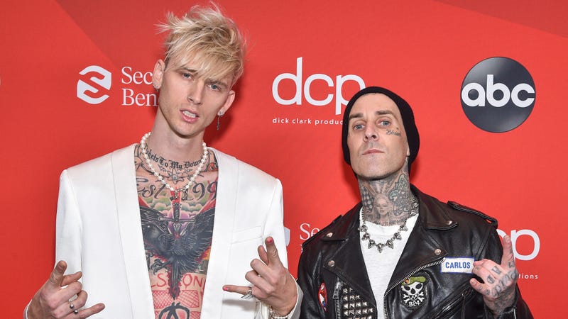 Machine Gun Kelly and Travis Barker