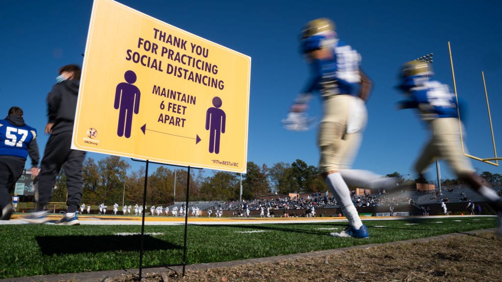 Status of fall high school, college sports still up in the air due to pandemic