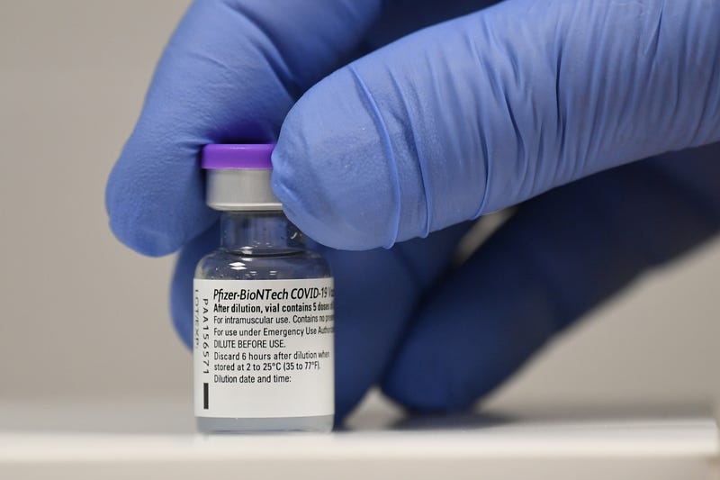 Pfizer COVID-19 vaccine vial