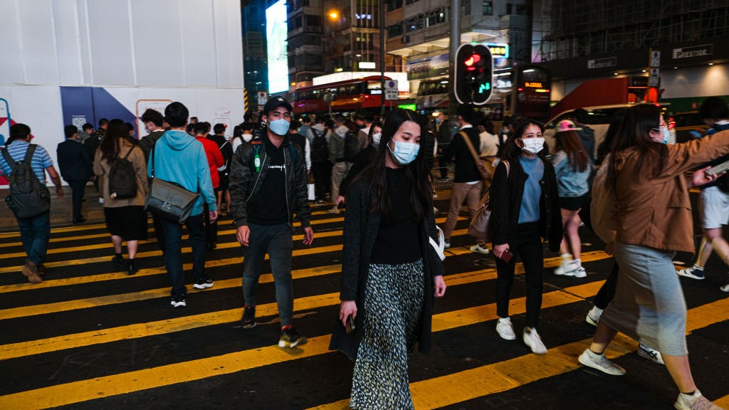 Hong Kong drops its mask mandate and $1,000 fines for violations