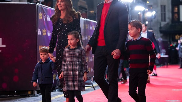 PHOTO: Prince William and Kate Middleton’s family Christmas card is all about Prince Louis