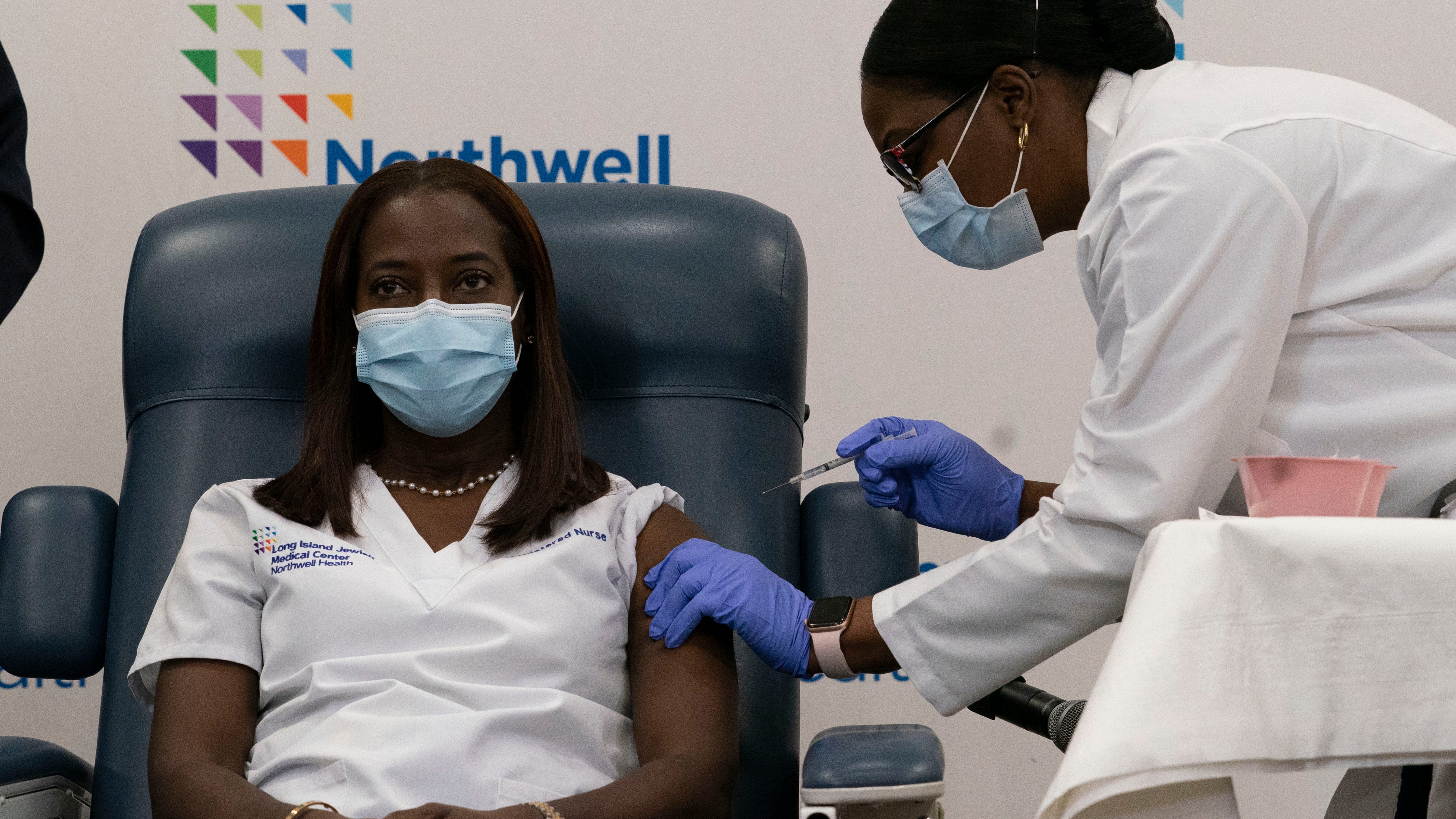 WATCH: Queens nurse becomes first person to receive COVID-19 vaccine in New York