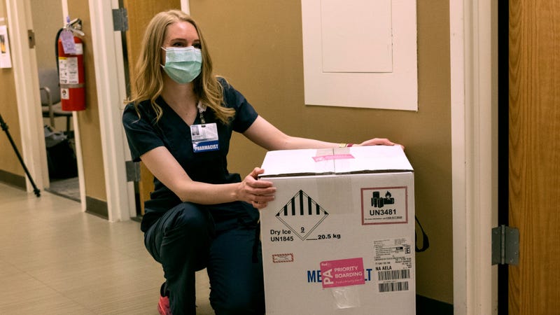 VA nurse in Minnesota one of first people to receive COVID-19 vaccine.