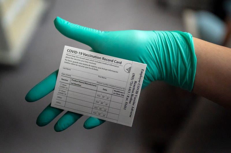 COVID-19 Vaccine card