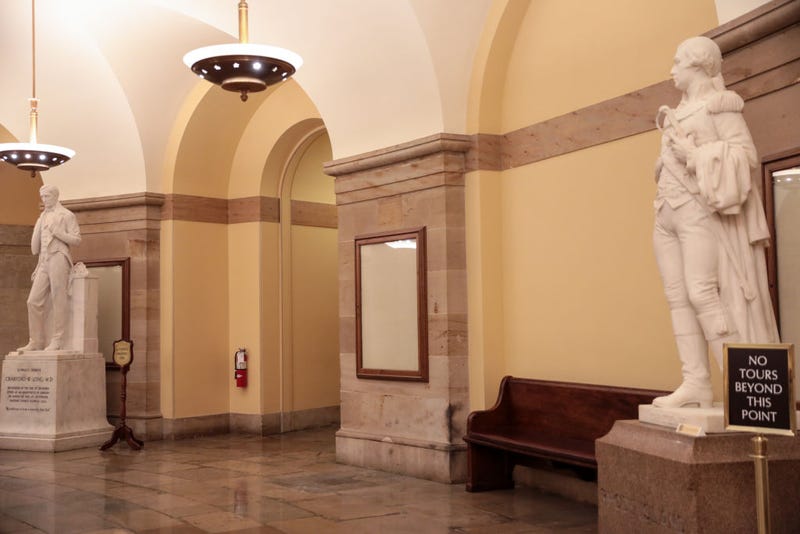 Crypt of the US Capitol on December 21, 2020 in Washington, DC.