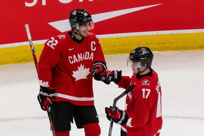 Dylan Cozens and Connor McMichael