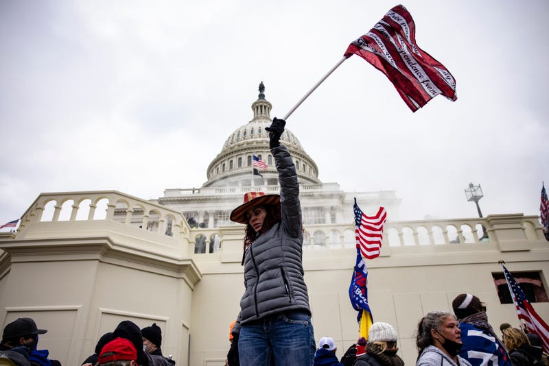 Pro-Trump supporters storm the U.S. Capitol following a rally with President Donald Trump on Jan. 6, 2021 in Washington, D.C.