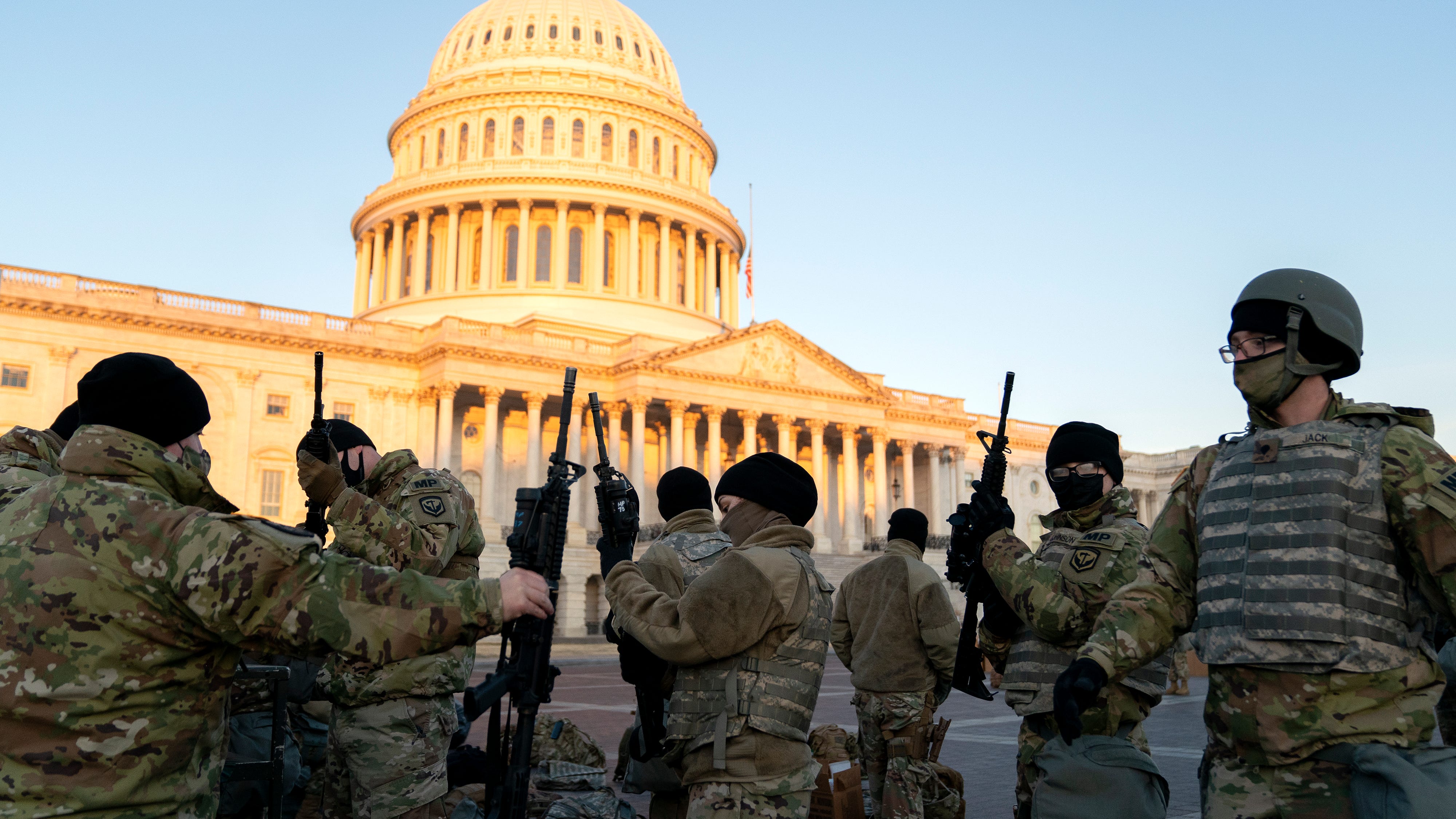 National Guard told to prepare for Capitol protesters armed with improvised explosive devices as inauguration nears