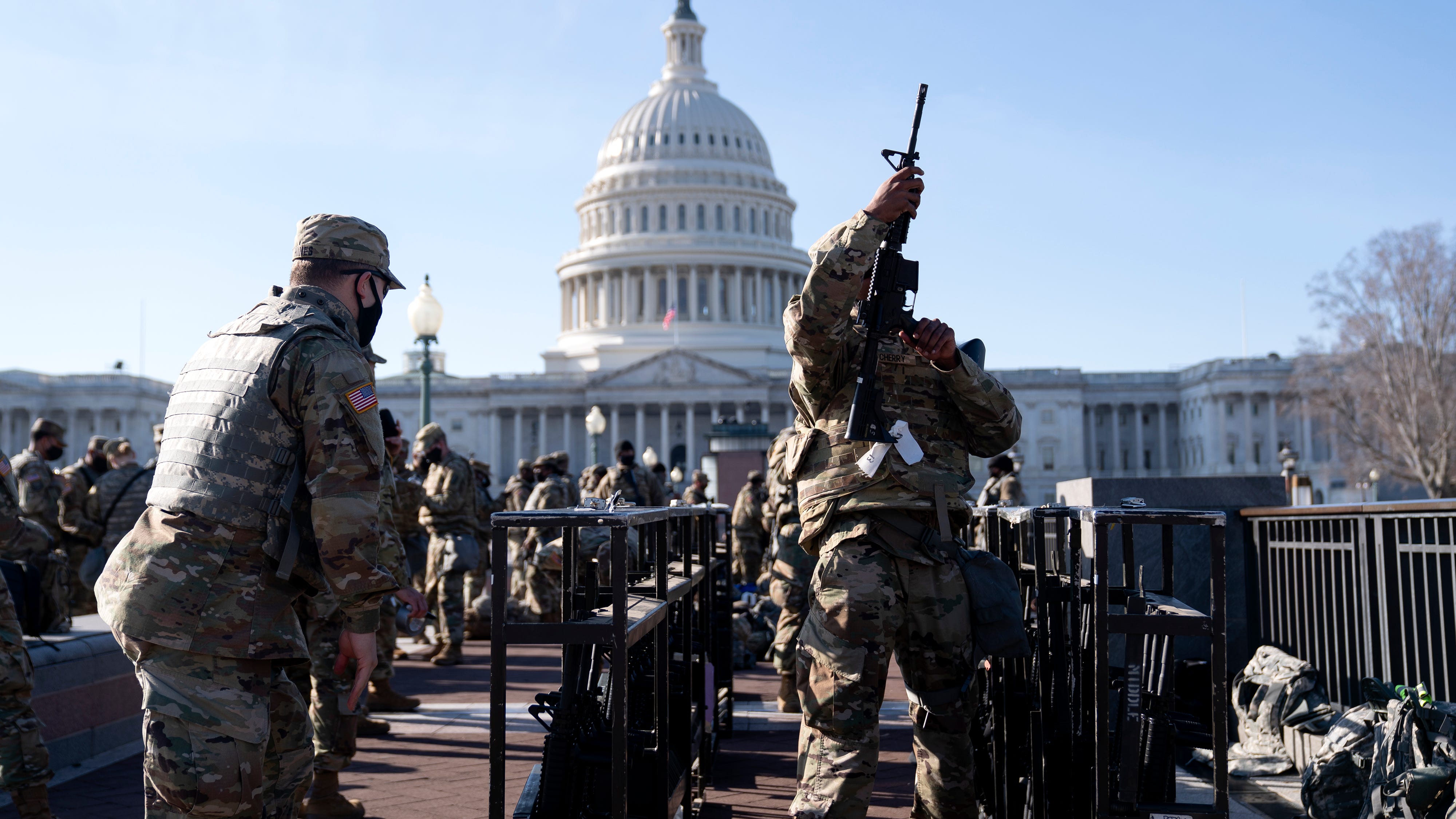 25,000 troops authorized in DC — thousands more than in Afghanistan, Iraq