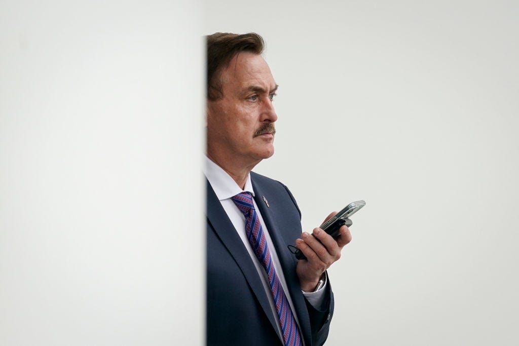 Mike Lindell celebrates victory after appeals court voids $5M award in election data dispute