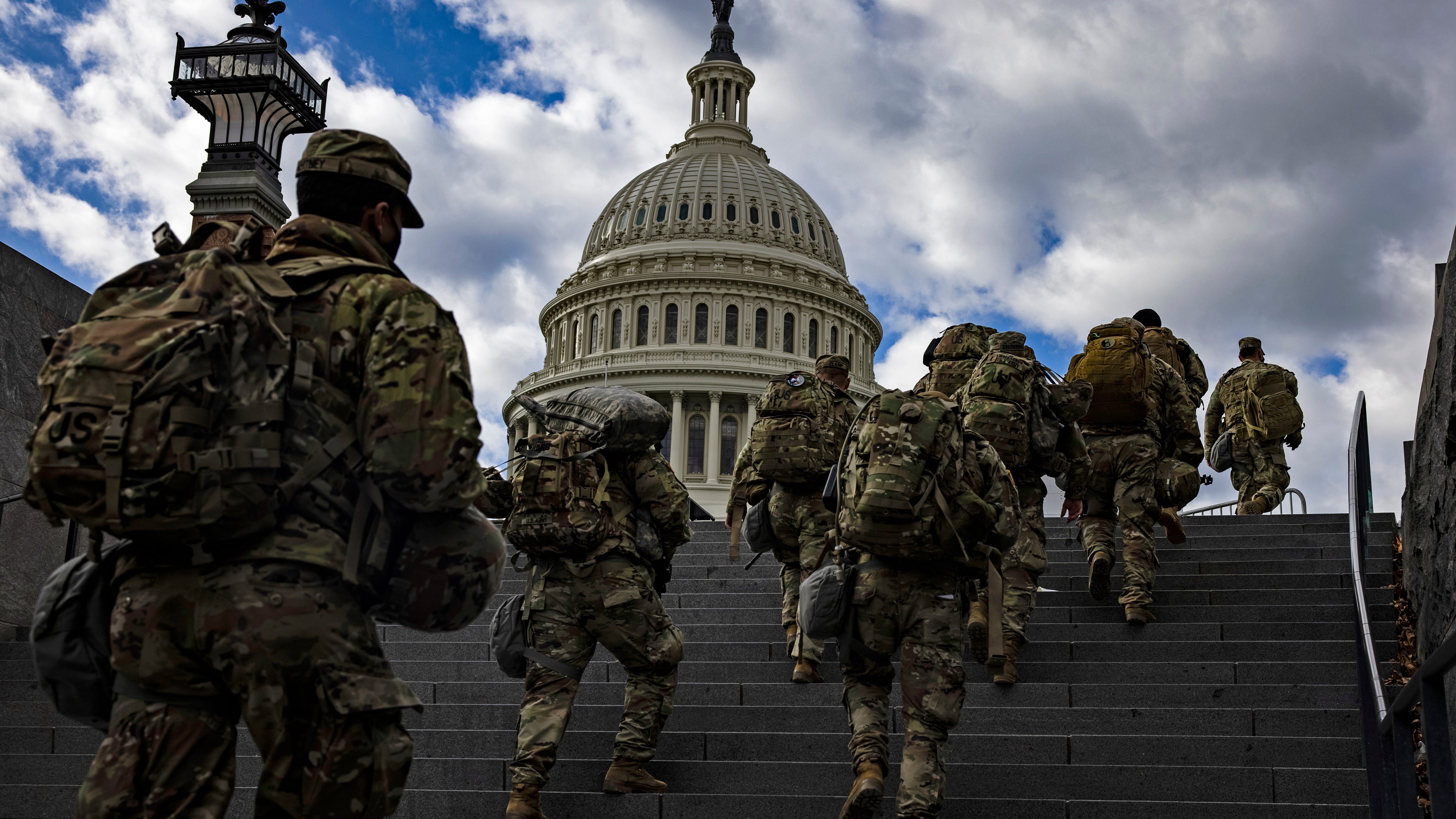 As Pentagon vows to combat extremism, 12 Guard troops removed from inauguration security force