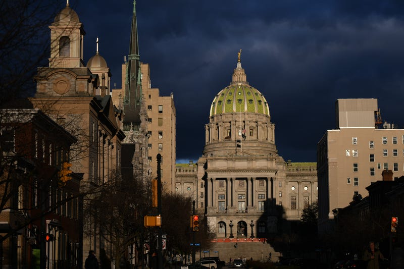 Pennsylvania Capitol building in Harrisburg