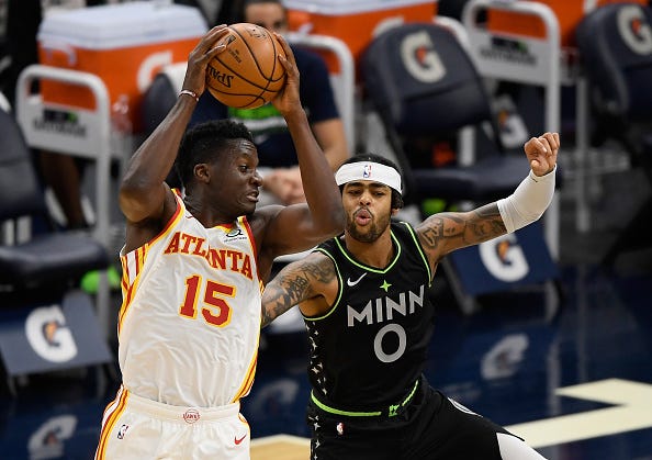 Clint Capela records triple double in Hawks win over Timberwolves