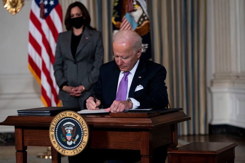 Joe Biden and Kamala Harris 