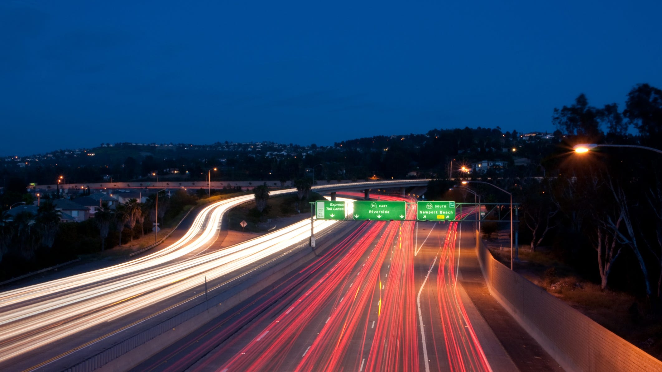Work begins to add lanes to 55 Freeway in Orange County