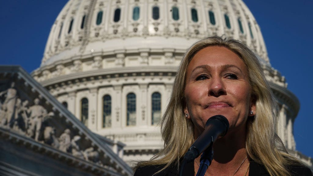 Marjorie Taylor Greene warns about Pelosi's 'gazpacho police'
