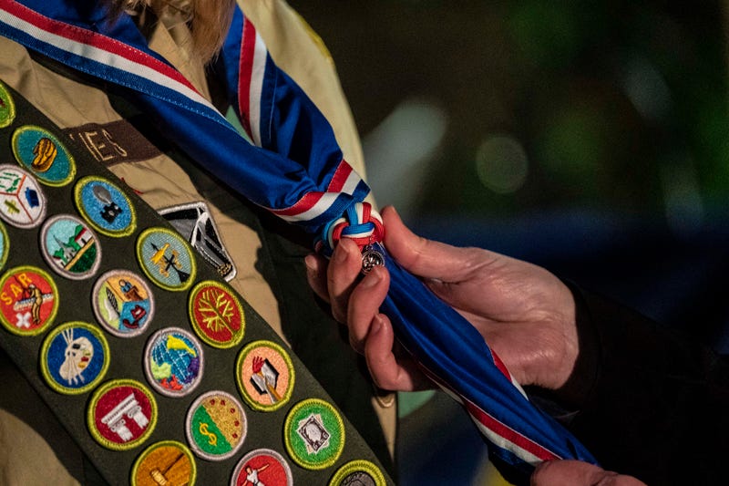 Four girls from Oakland are part of the first female class of Eagle Scouts in the Peralta District of the Boy Scouts of America.