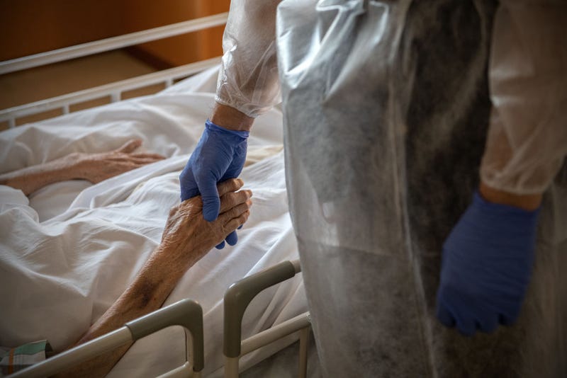 As COVID-19 cases surge across the country, hospitals are keeping their heads above water.