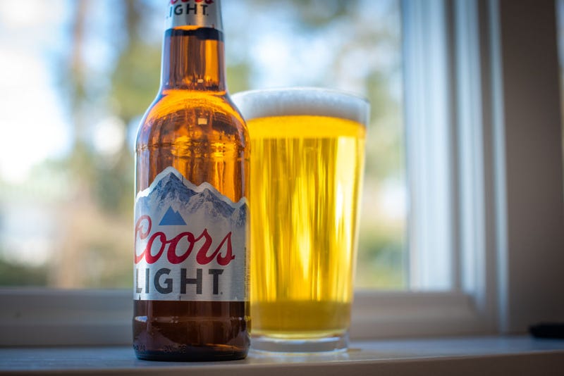 Coors Light beer