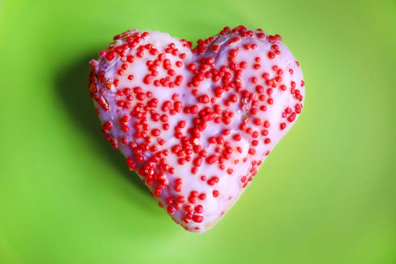 heart donut