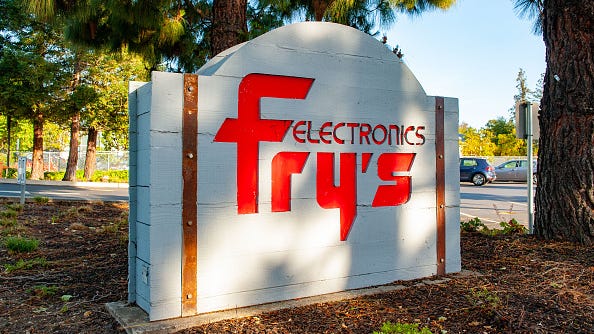 Fry's Electronics permanently closes all stores nationwide