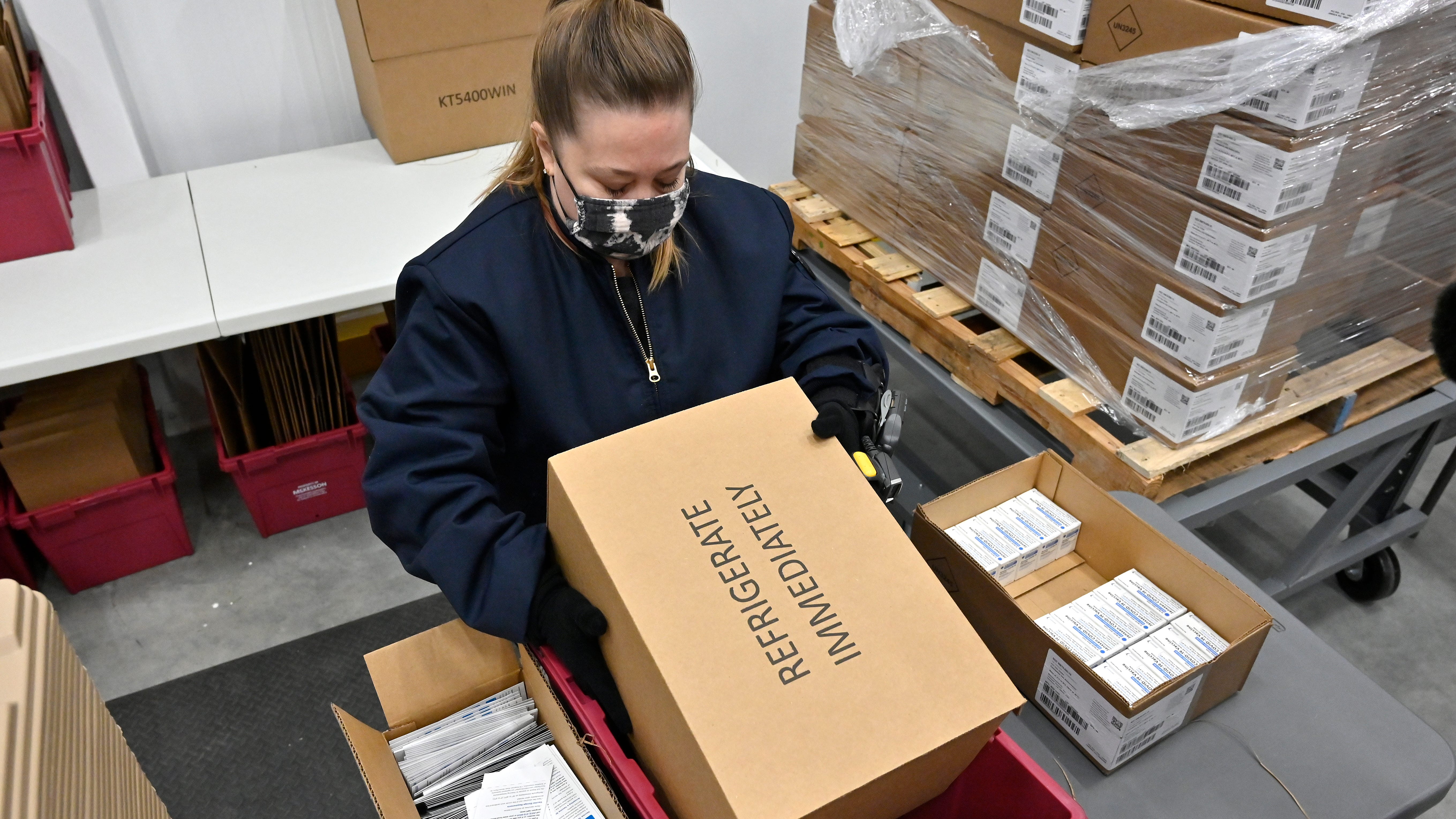 'We're shipping as we speak': Johnson & Johnson vaccine expected to arrive in 24 to 48 hours