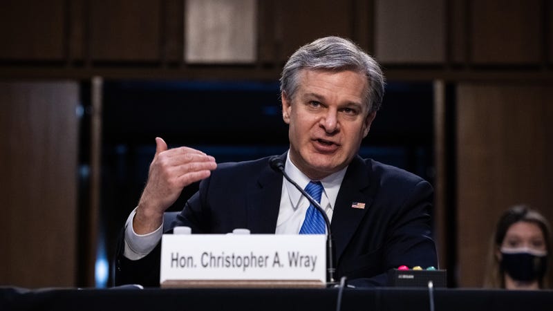 FBI chief calls Jan. 6 'domestic terrorism,' defends intel
