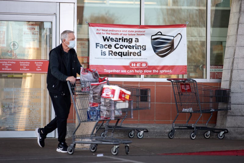 Face Coverings Required at H-E-B