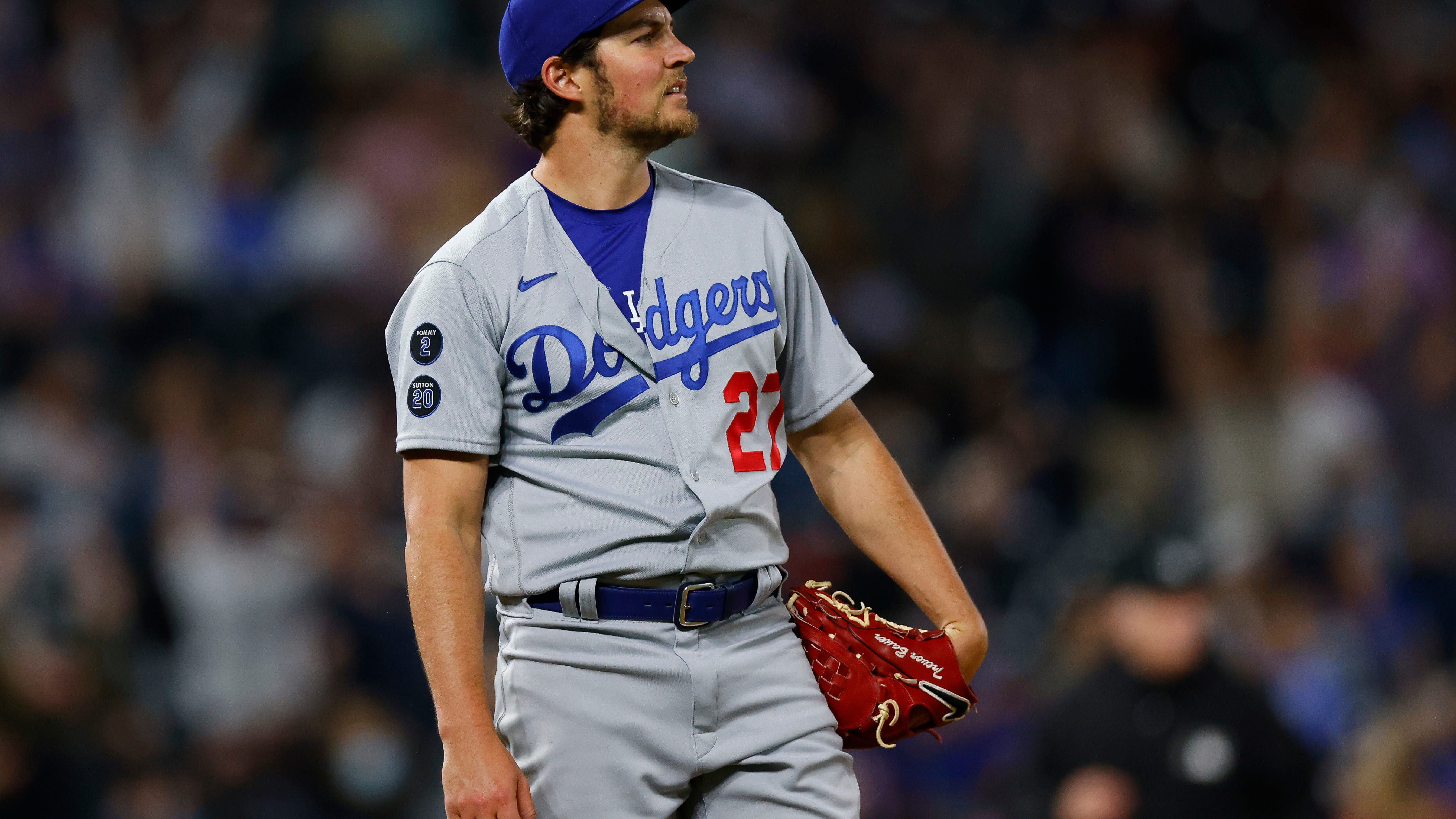 Dodgers scrap Bauer’s planned bobblehead night, remove merchandise from team store
