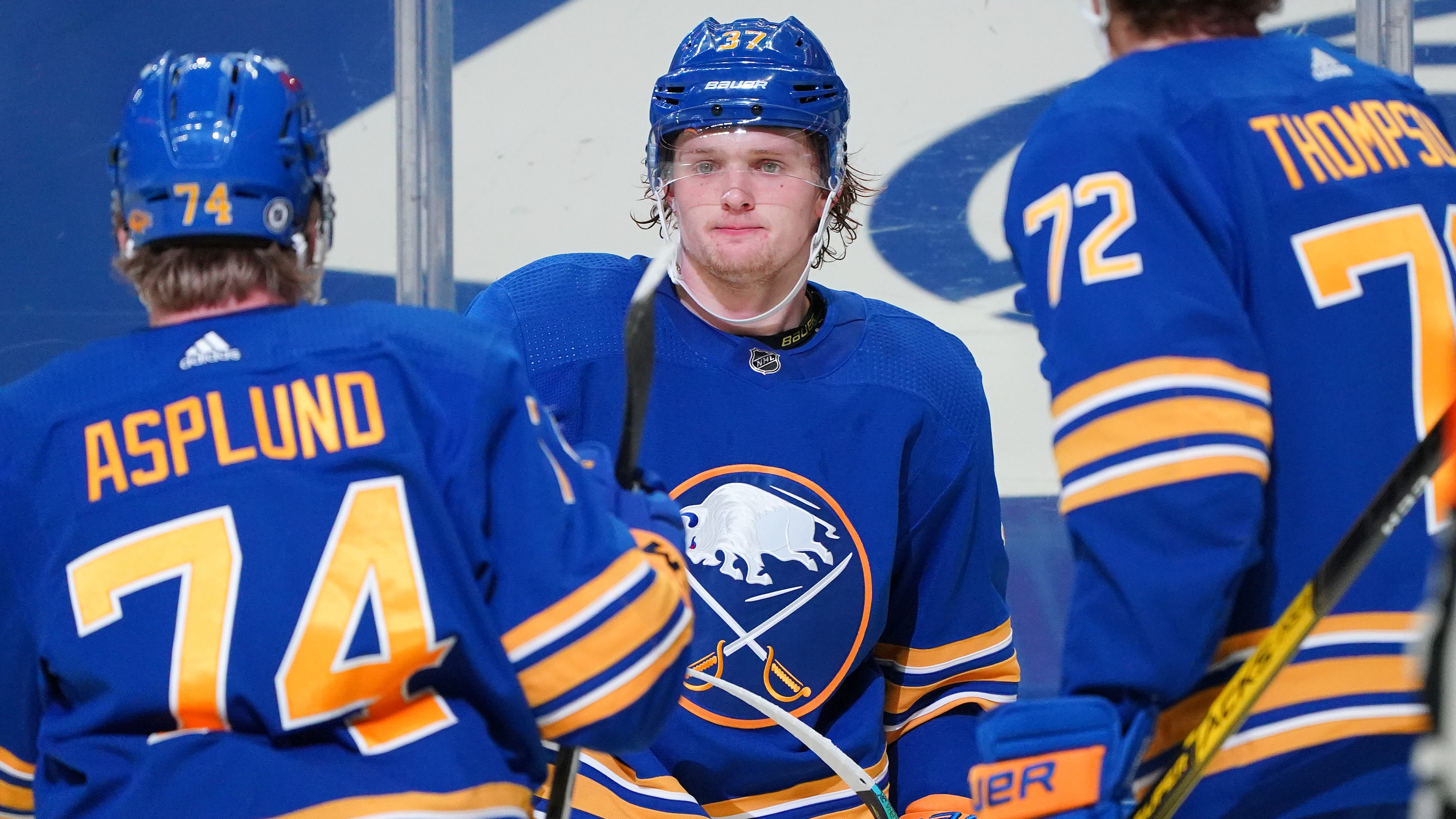 Casey Mittelstadt back practicing for Sabres