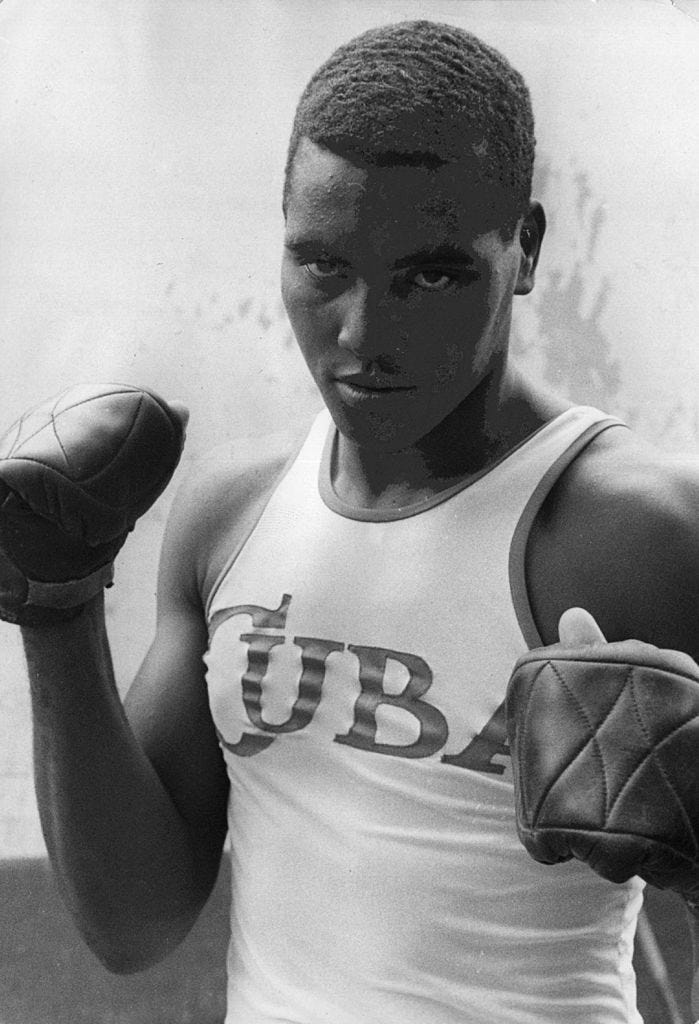18 YEAR OLD TEOFILO STEVENSON OF CUBA. 