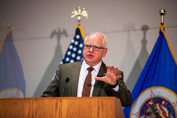 Tim Walz.