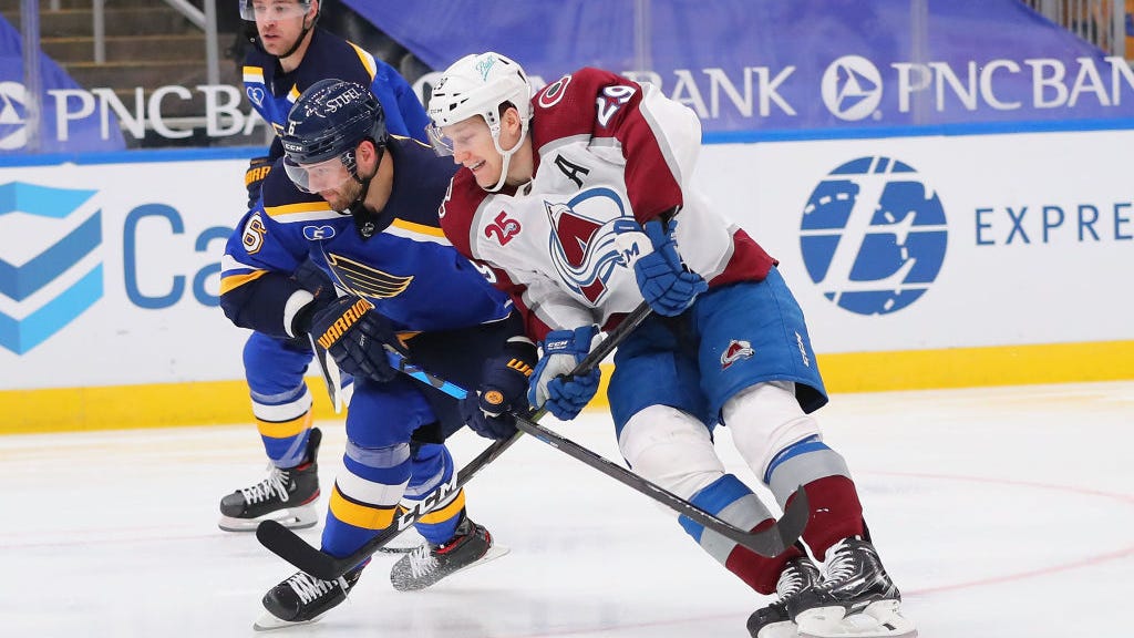 Blues already lost to Avalanche, according to NHL stats website