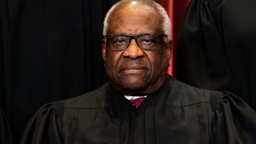 Clarence Thomas removed from law school faculty website where he taught 10 years