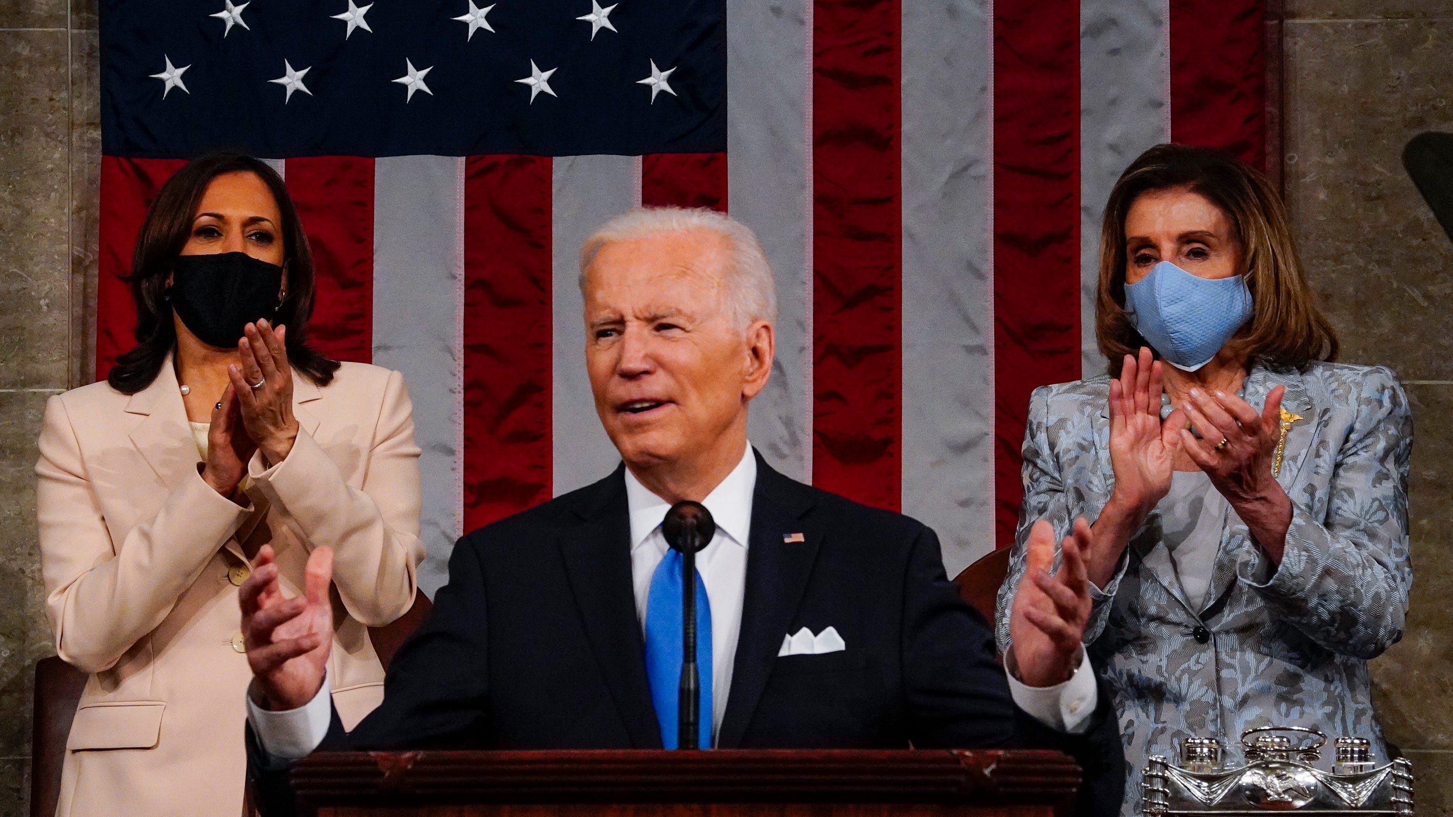 Biden's declaration: America's democracy 'is rising anew'