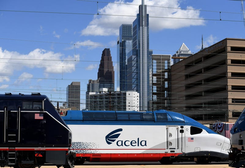 Amtrak train