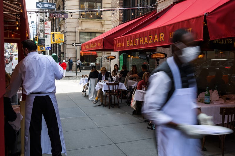 Exterior of Balthazar Restaurant 