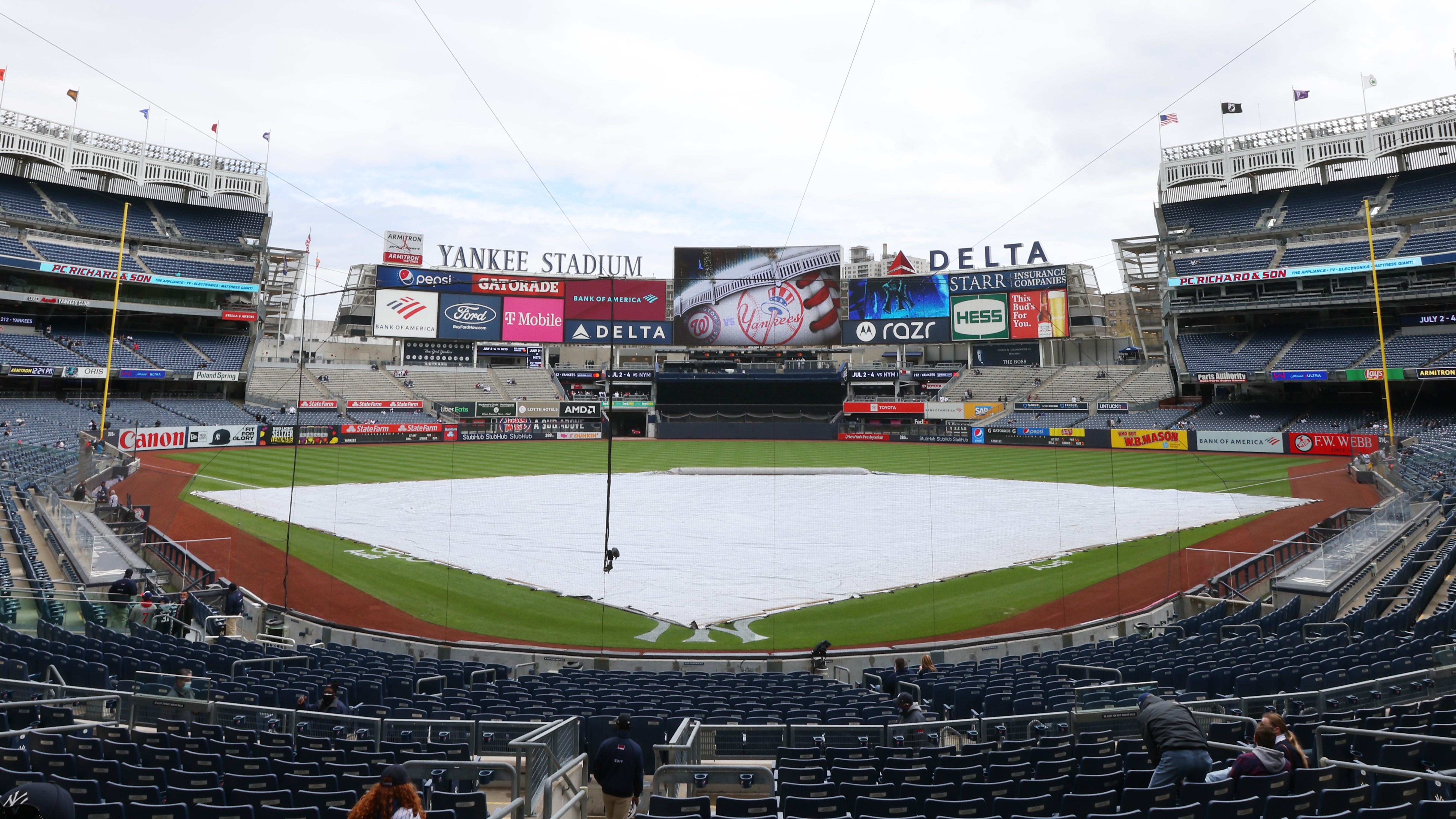 Yankees' Opening Day postponed due to gloomy weather forecast