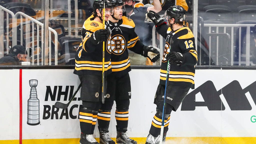 How Bruins’ second line grinded through frustrating Game 3 to emerge triumphant