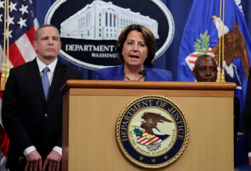 Deputy U.S. Attorney General Lisa Monaco speaks at a press conference with FBI Deputy Director Paul Abbate and Acting U.S. Attorney for the Northern District of California Stephanie Hinds on June 7, 2021 at the Justice Department in Washington, D.C.