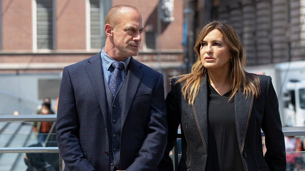'Law & Order' crossover teaser has Benson and Stabler holding hands and fans are freaking out
