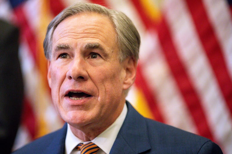 Texas Gov. Greg Abbott speaks during a press conference
