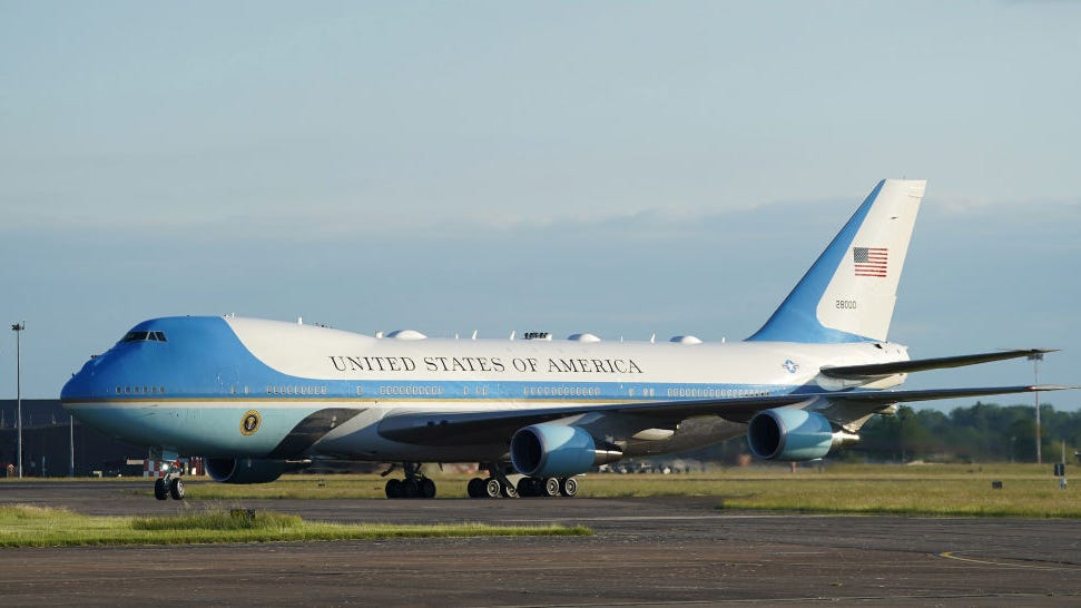 Boeing investigates empty tequila bottles left aboard future Air Force One: report