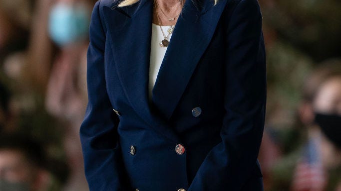 First Lady Biden calls vaxxed kids ‘heroes’