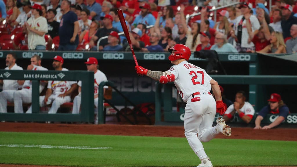 LISTEN: Cleveland broadcasters gawk over Cardinals OF Tyler O'Neill in 2-HR game